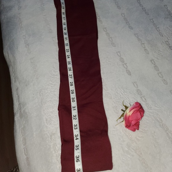 New leggings Dark Wine  is warm inside - Picture 4 of 4